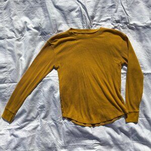 waffle long sleeve tee